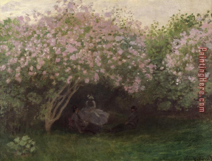 Claude Monet Lilacs